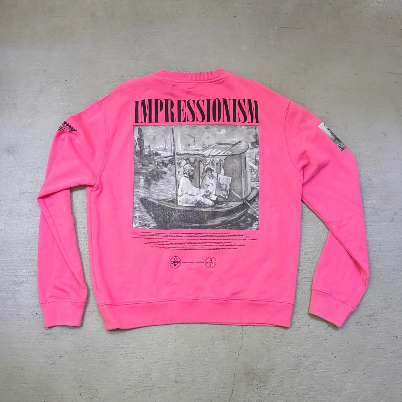 Off white store impressionism crewneck