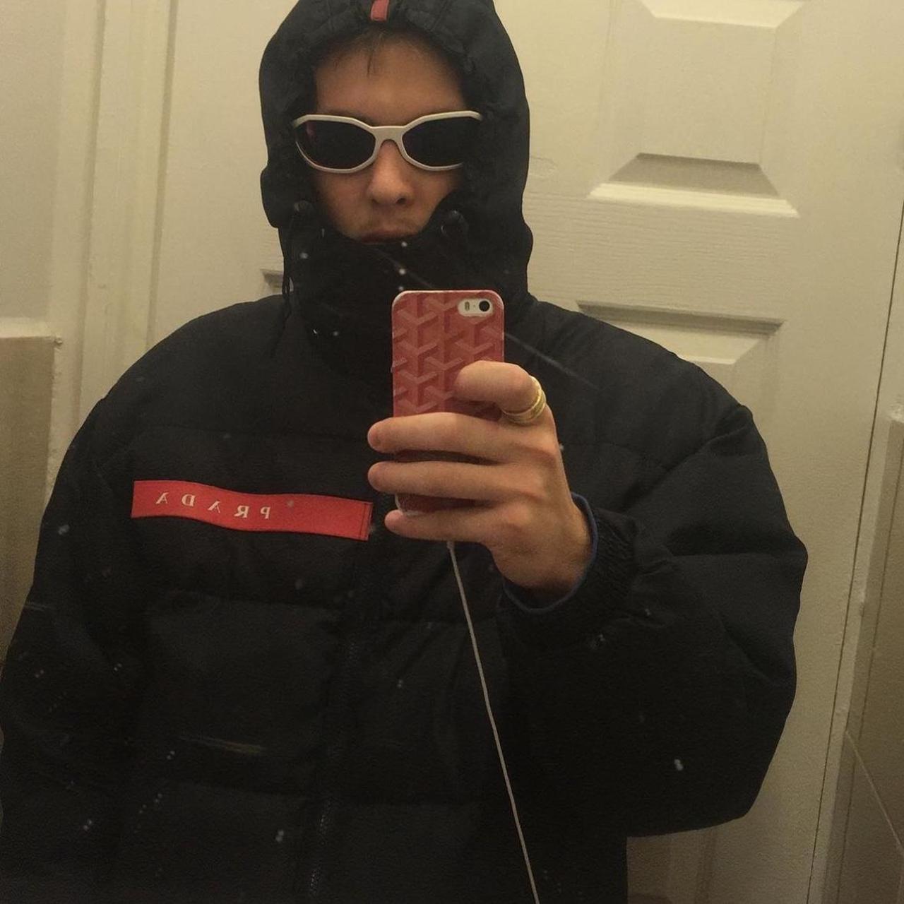 Super rare Prada 1999 puffer down jacket with sport | Depop