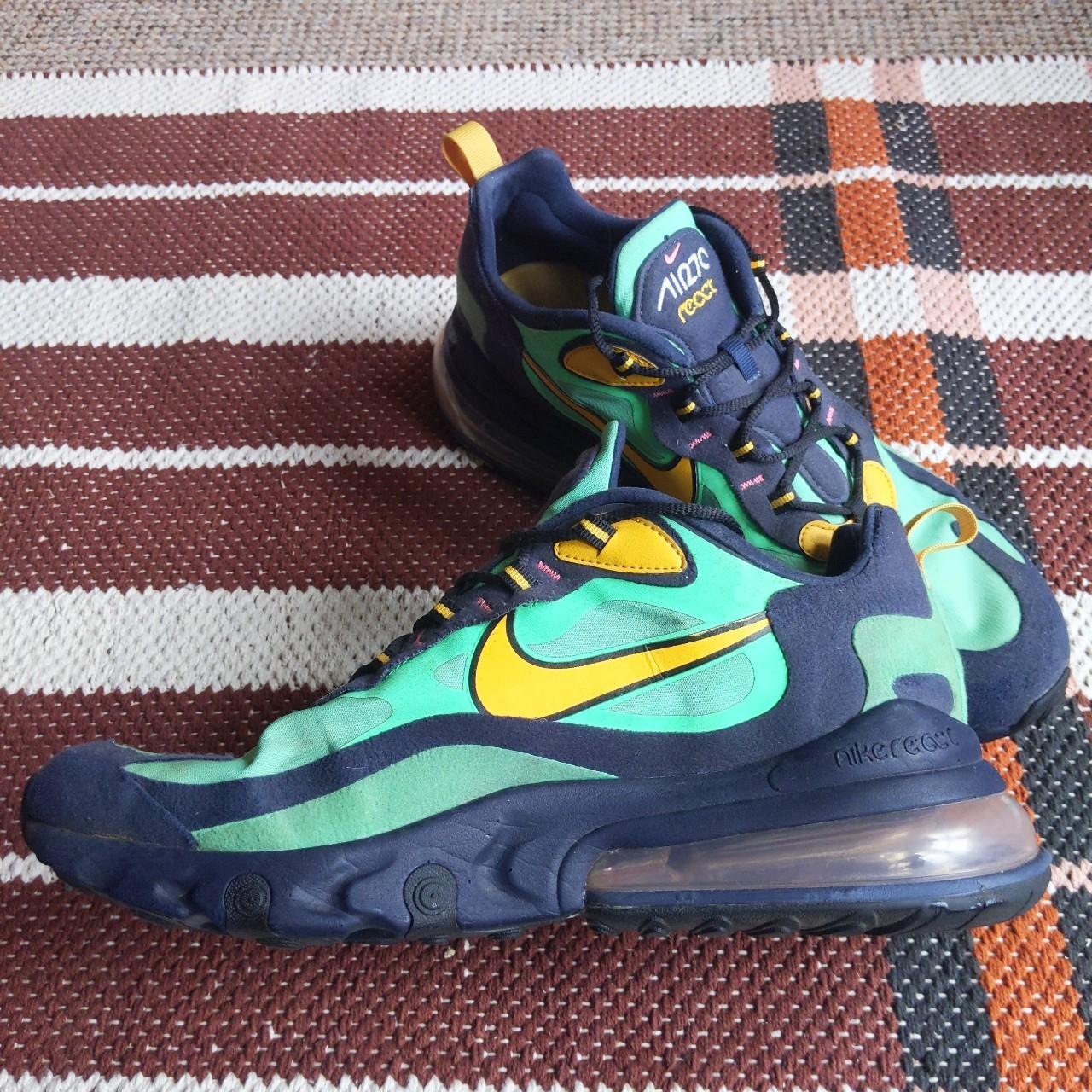 Nike Air Max 270 React Pop Art Green Yellow Depop