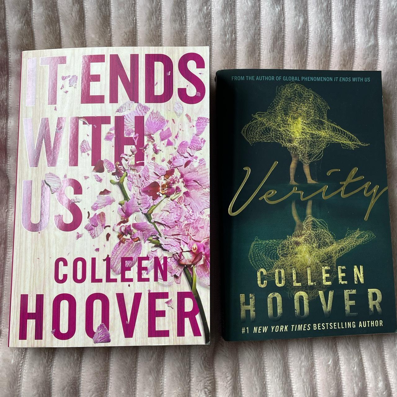 Colleen Hoover books It Ends With Us Verity #books... - Depop