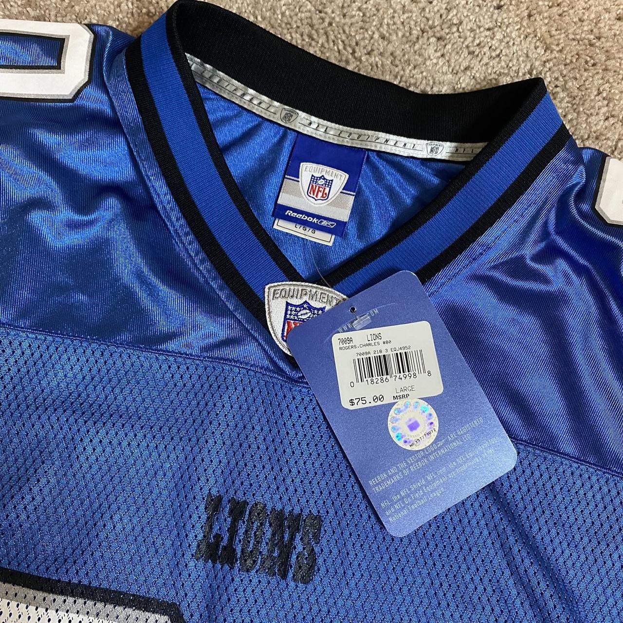 Reebok Detroit Lions Active Jerseys for Men