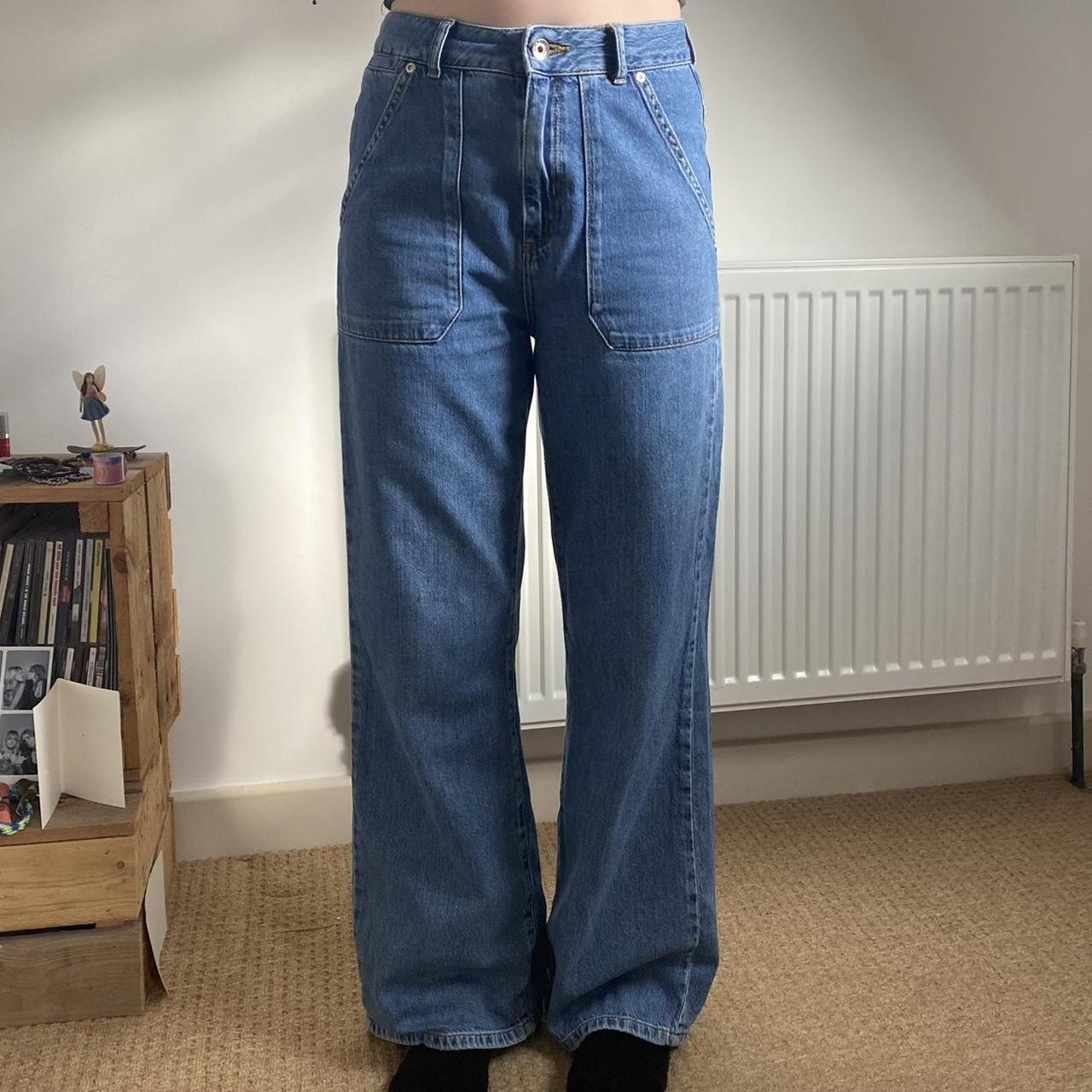 Superdry Women's Blue Jeans | Depop