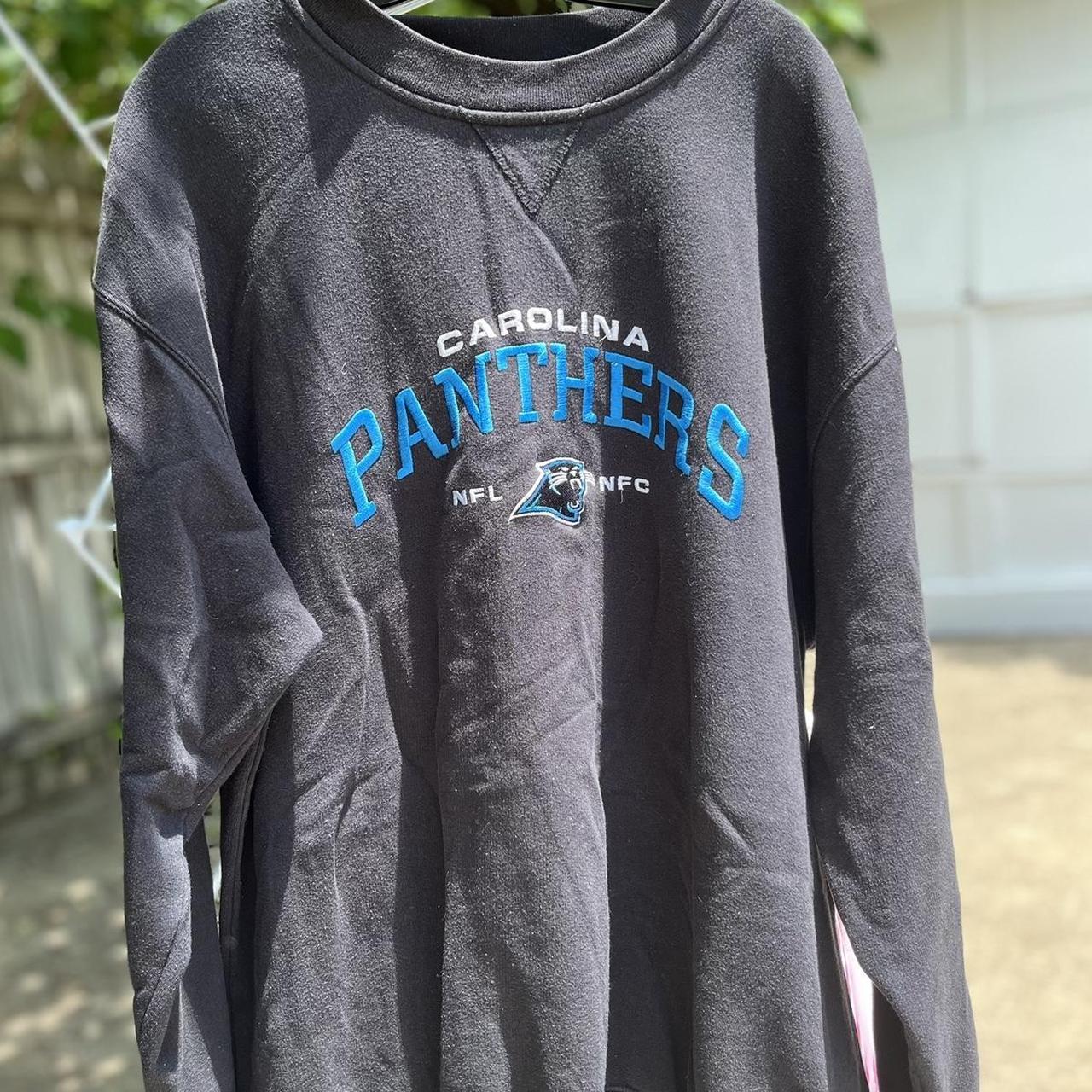 Vintage Carolina Panthers sweatshirt Size M - Depop