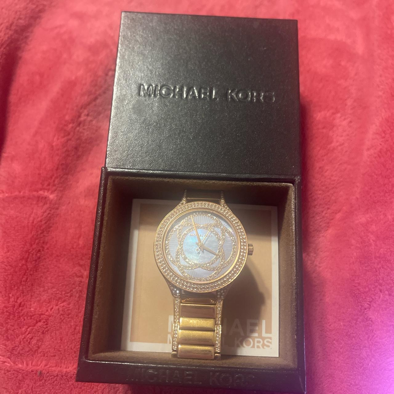 Stunning Opal Michael Kors Rose Gold opal Watch