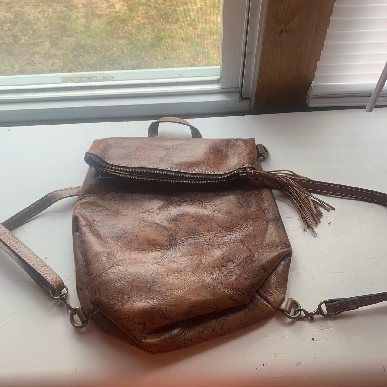 Patricia Nash Women S Brown And Burgundy Bag Depop   P0 