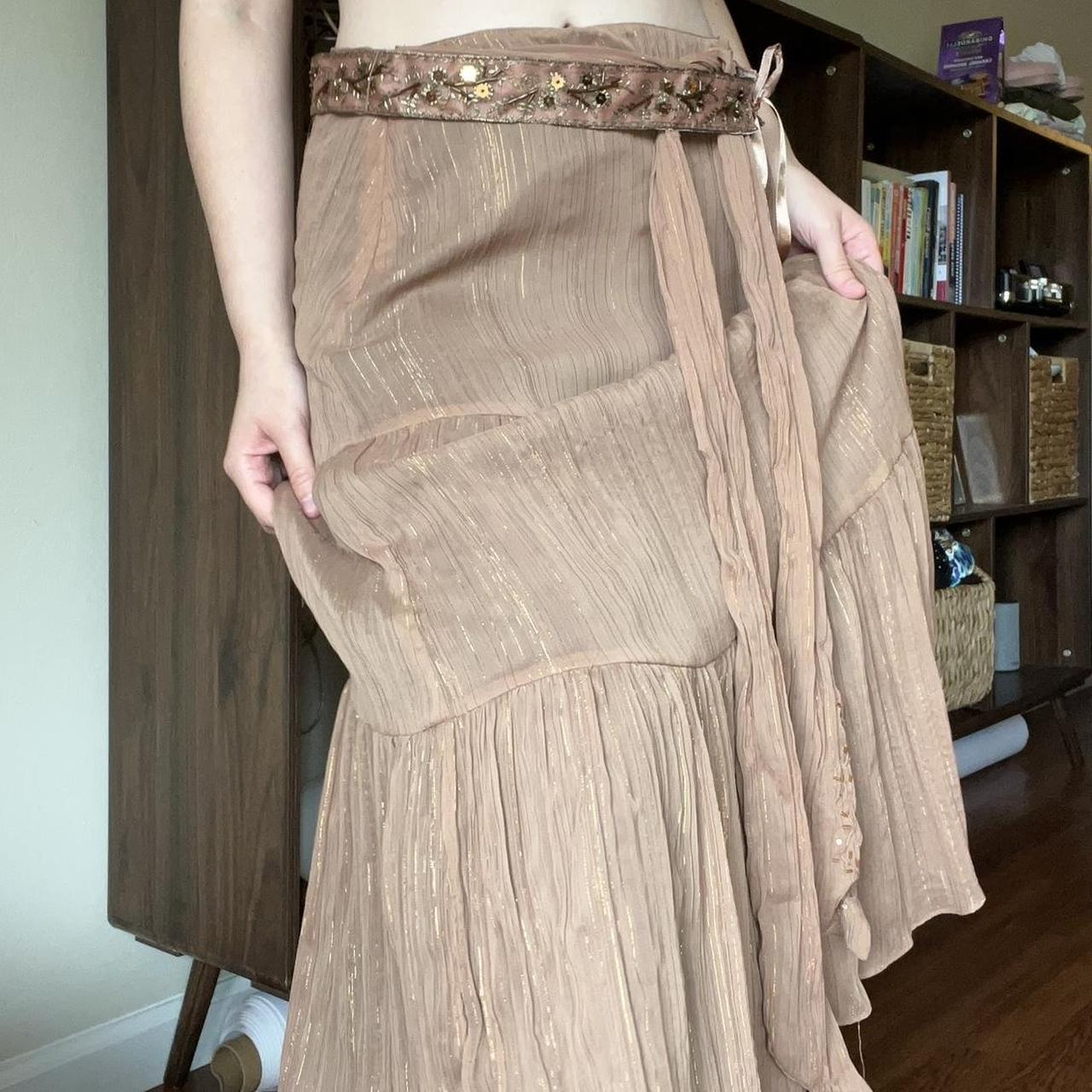 Worthington Women's Brown Skirt | Depop