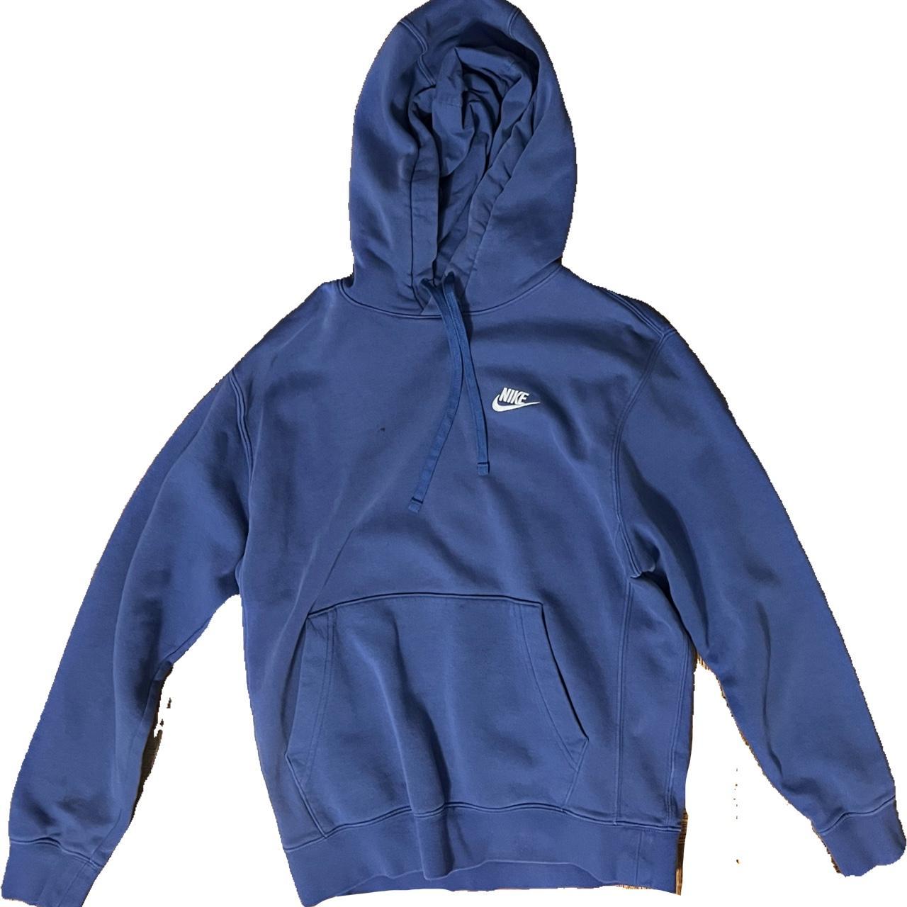 mens blue nike sweater