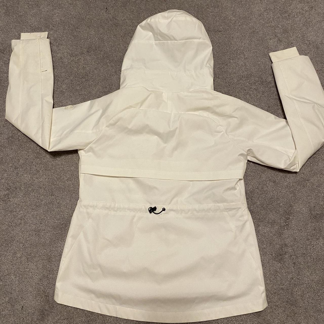 Michael kors clearance white rain jacket