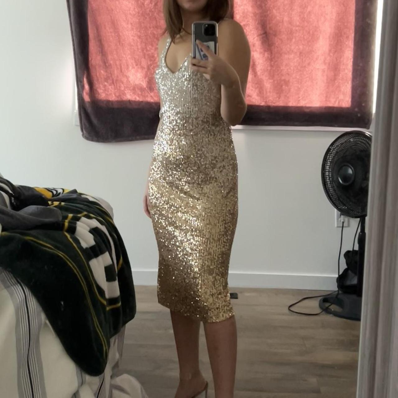 Chelsea and 2025 violet sequin dress