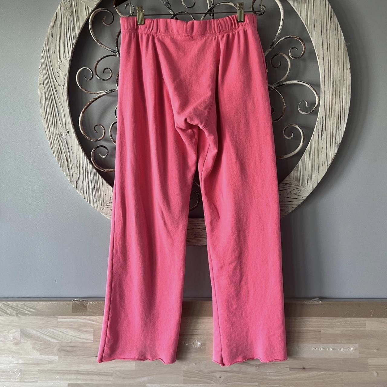 Y2K Victoria’s Secret pink baggy sweatpants there is... - Depop