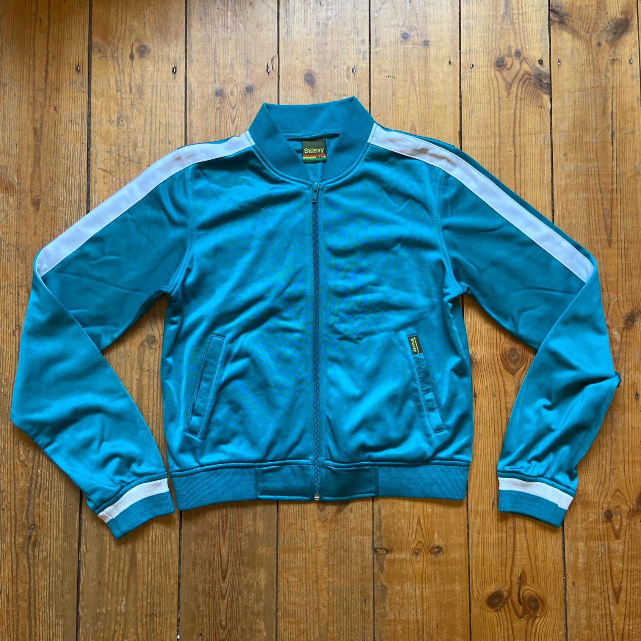 Stussy track clearance jacket