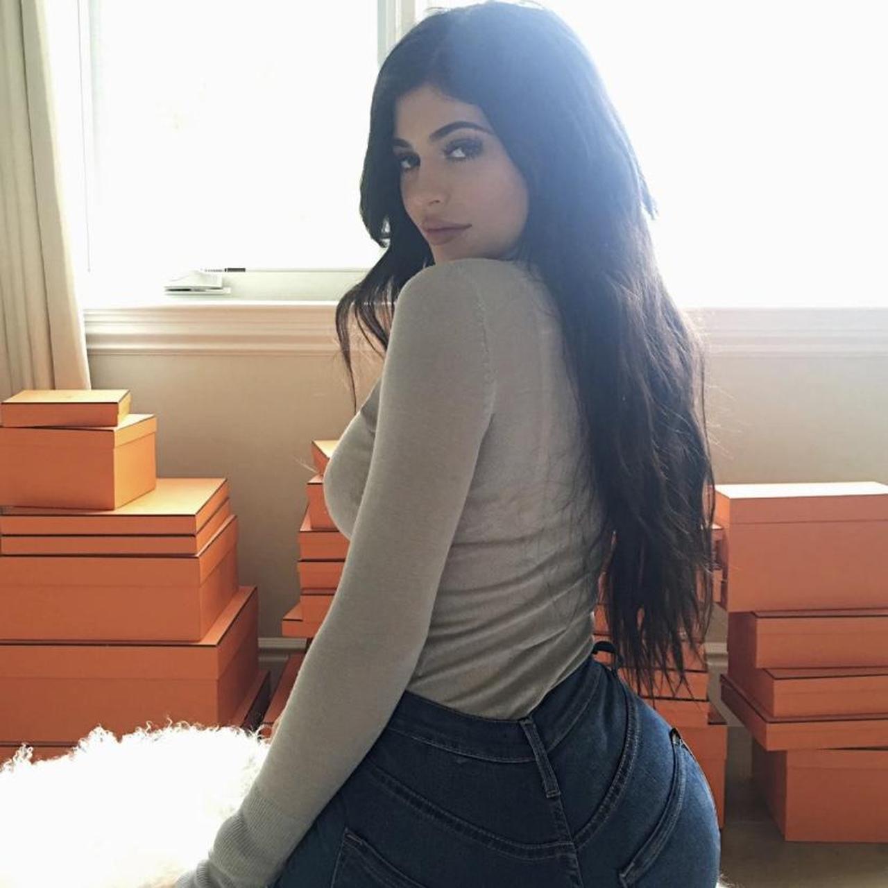 Iconic kylie jenner fashionnova high waisted skinny... - Depop