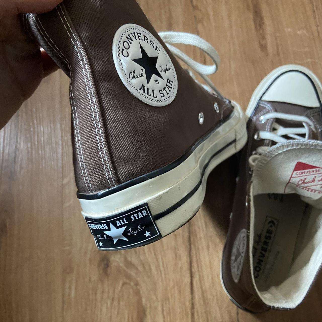 brown converse vintage