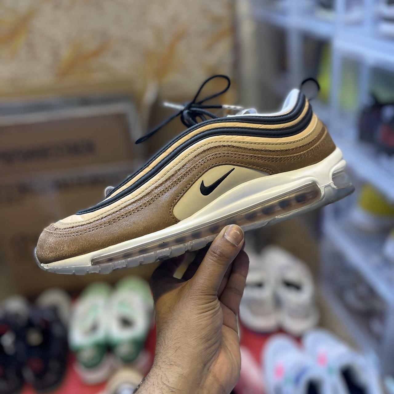 Nike Air Max 97 - “Barcode” Size 8.5 Condition... - Depop