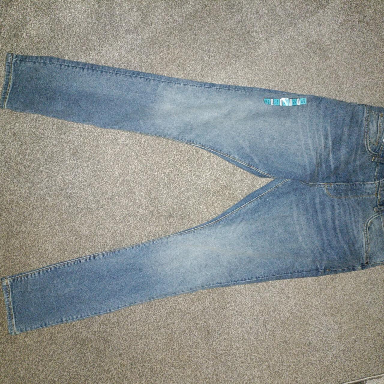 34" Regular, L32 mens jeans Skinny stretch New with... Depop