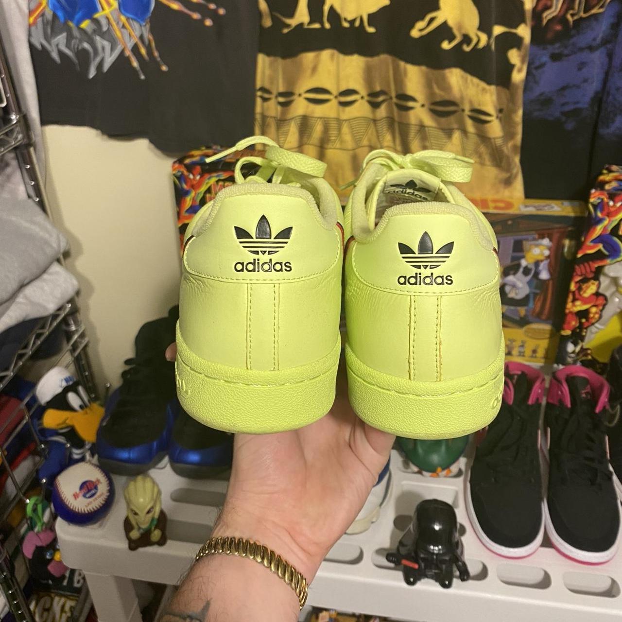 Adidas continental 80 frozen yellow best sale