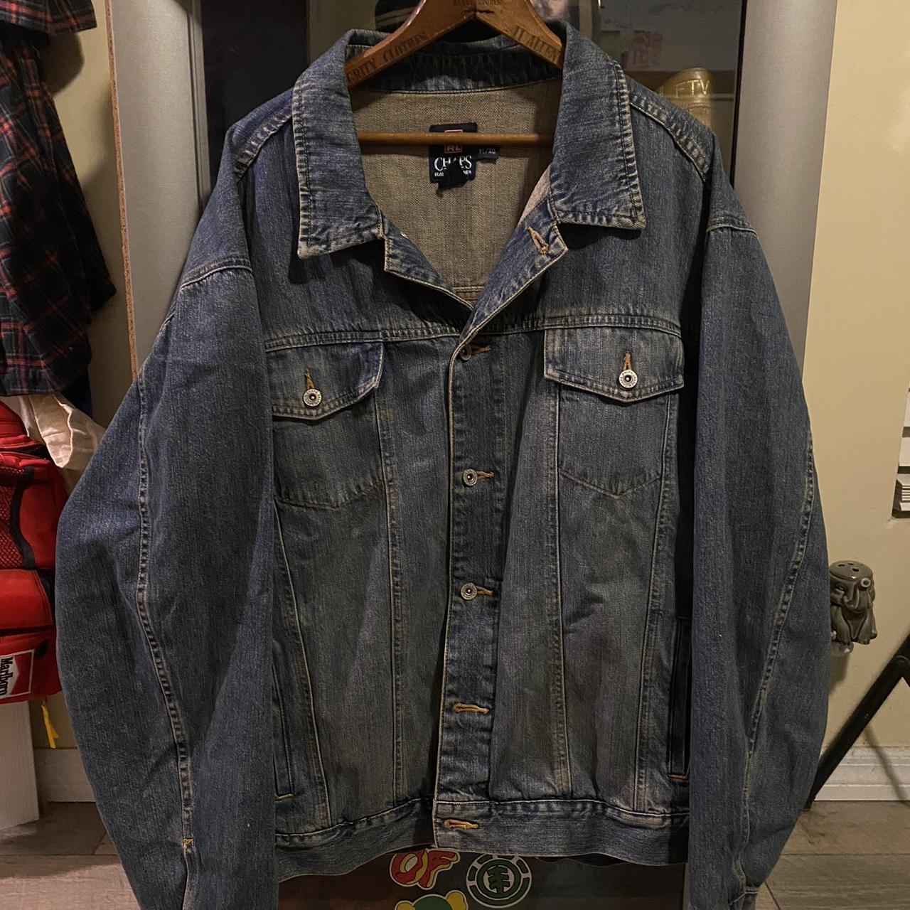 Chaps Men's Blue Jacket | Depop