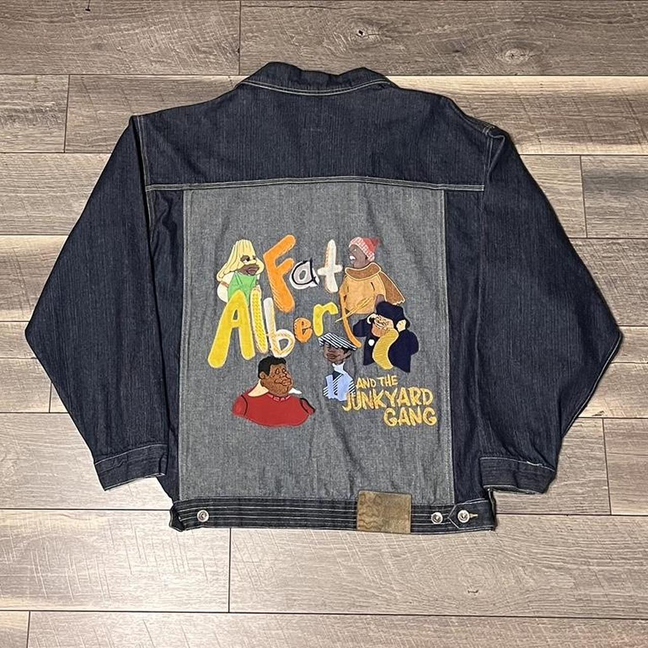 Platinum FUBU Fat Albert Y2K Vintage Streetwear Long Sleeve