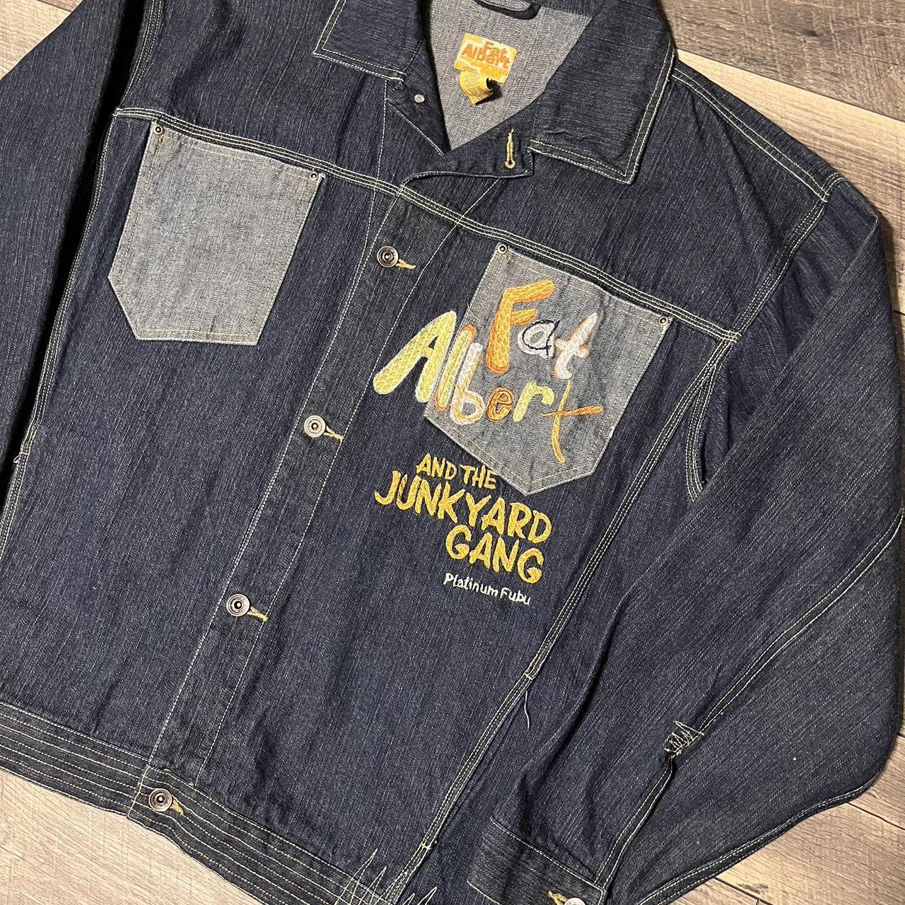00s Platinum Fubu x Fat Albert Jean | Depop