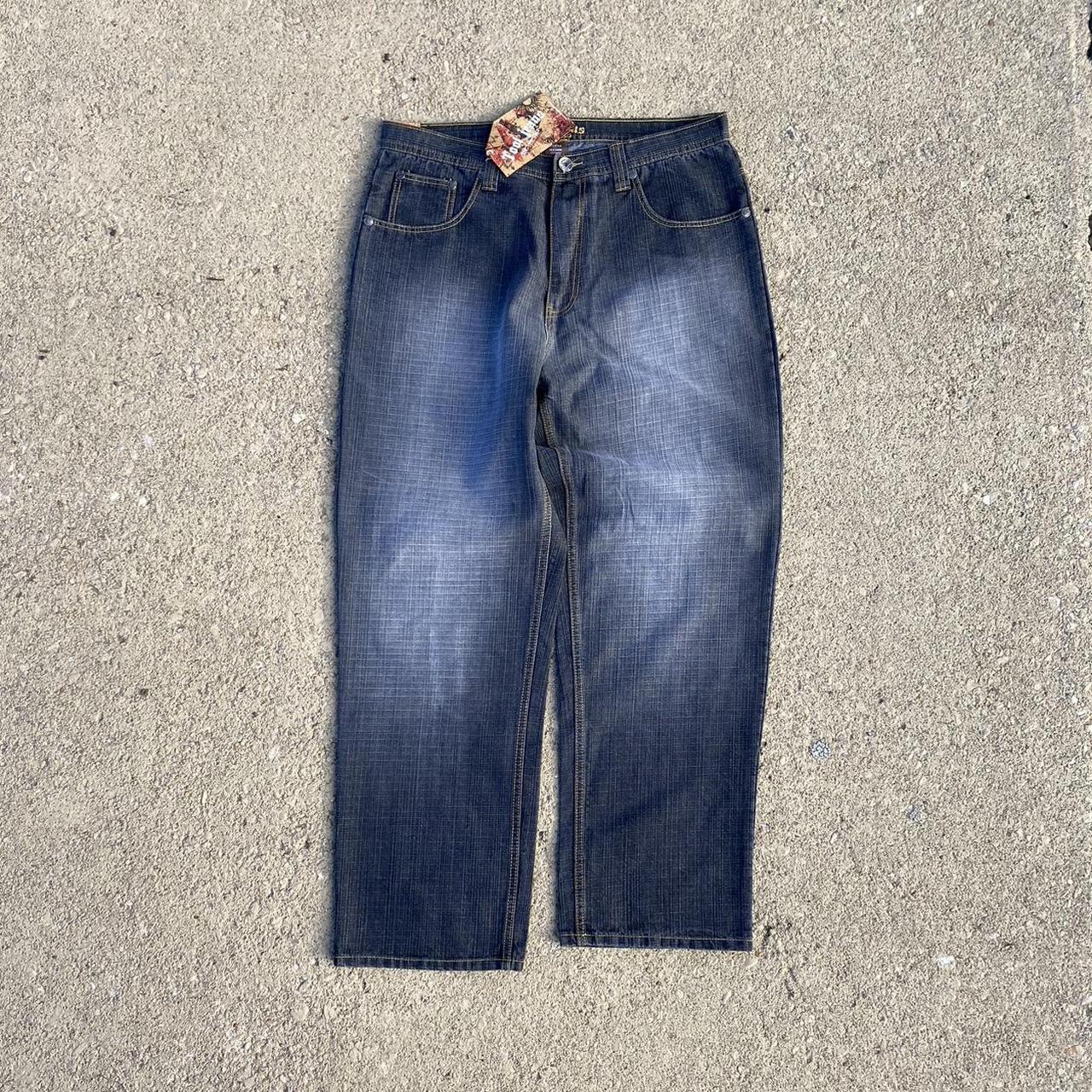 Bet Y2K Baggy Denim Tool Jeans Size 36 x 32 #jnco... - Depop