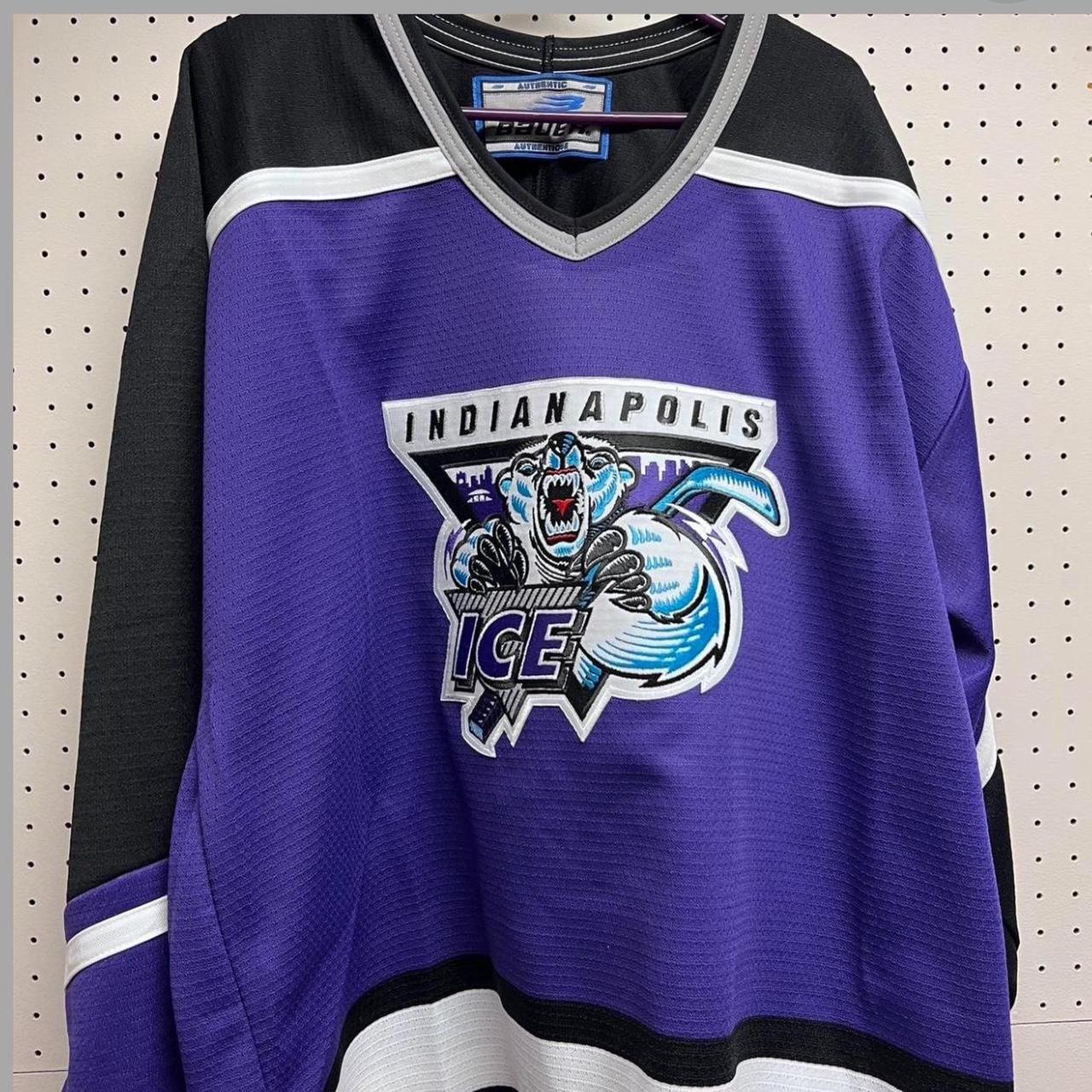Vintage 90’s Indianapolis Ice Jersey! Size L but it... Depop