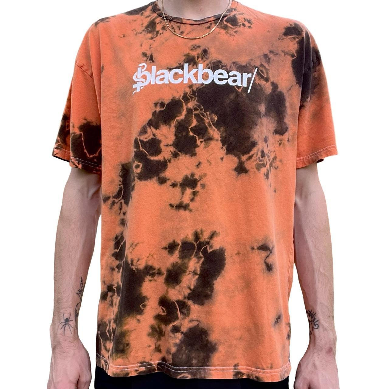blackbear orange tie dye shirt