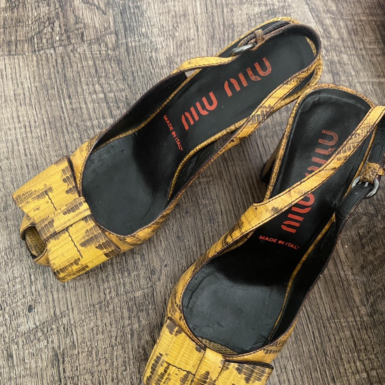 miu miu red heels