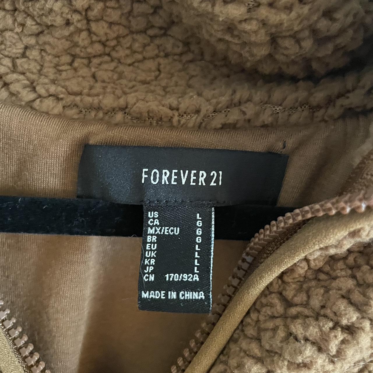 Forever 21 Women's Brown Jacket | Depop