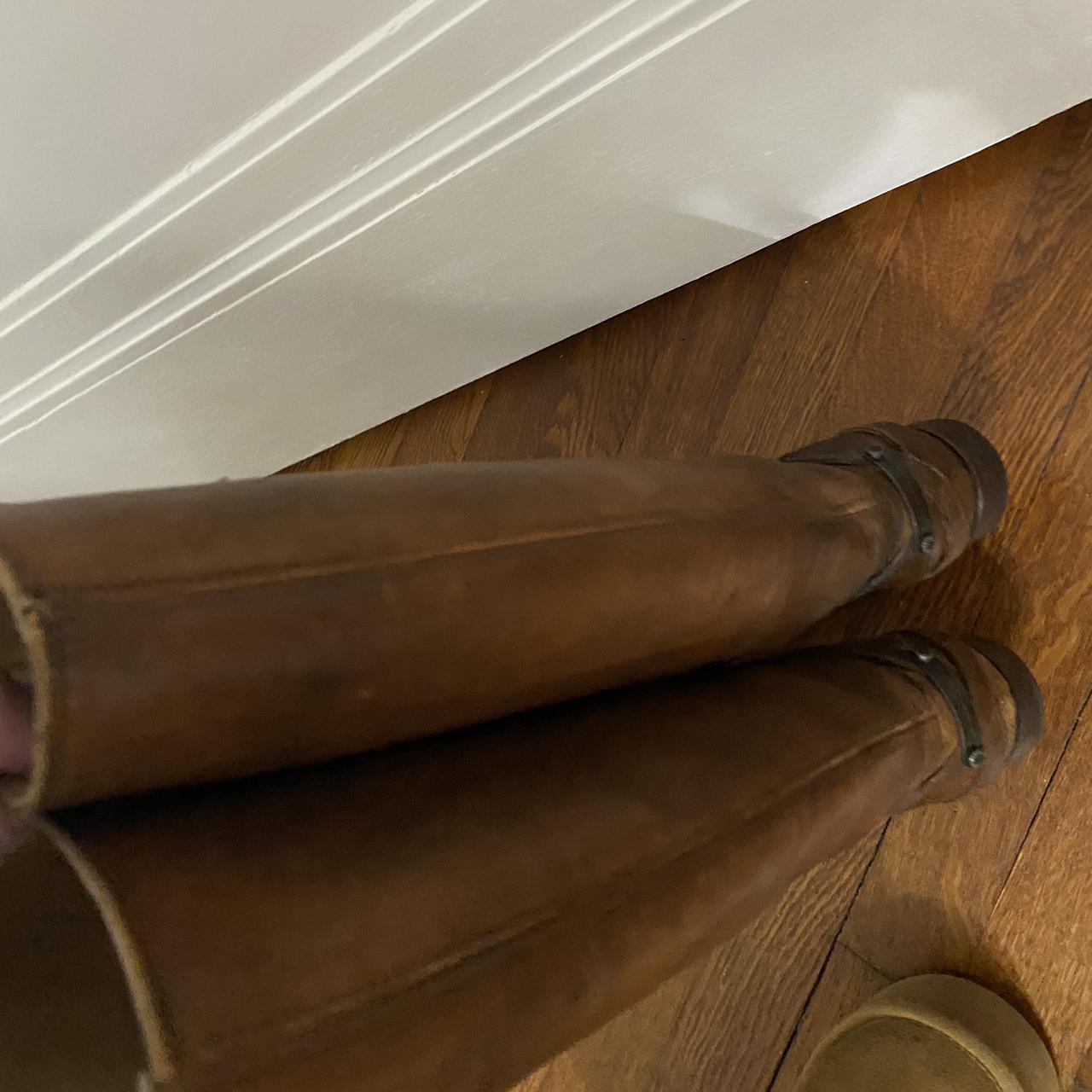 frye black riding boots