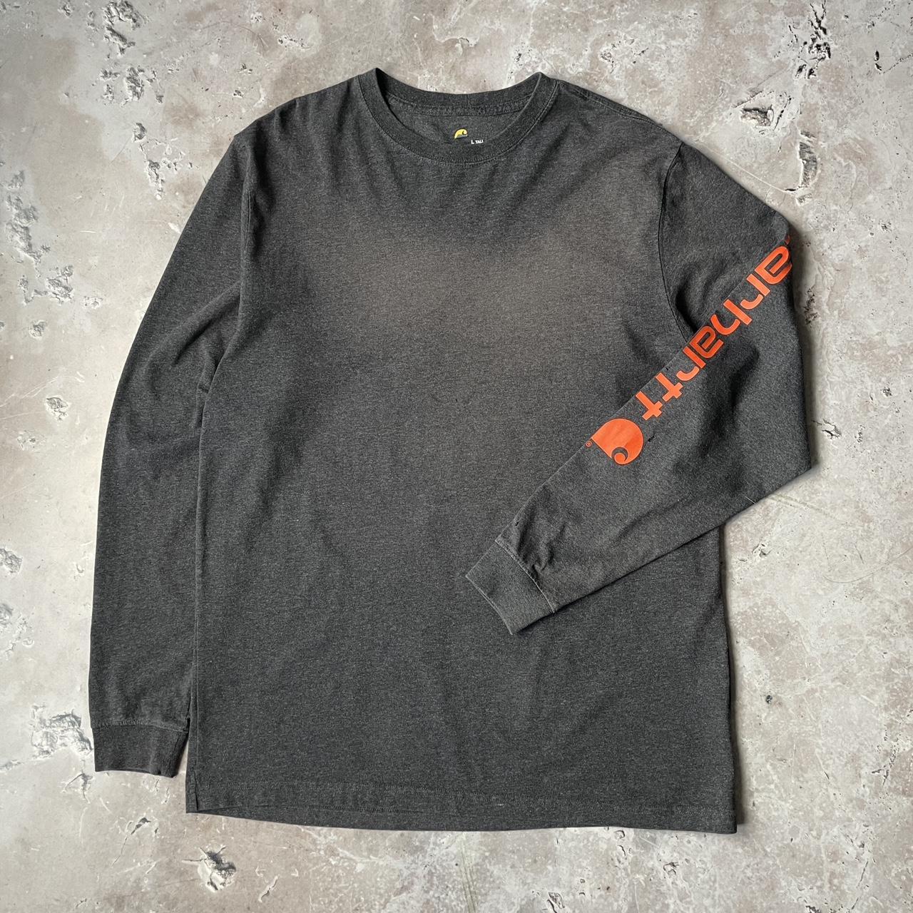 Carhartt Men's Grey T-shirt | Depop