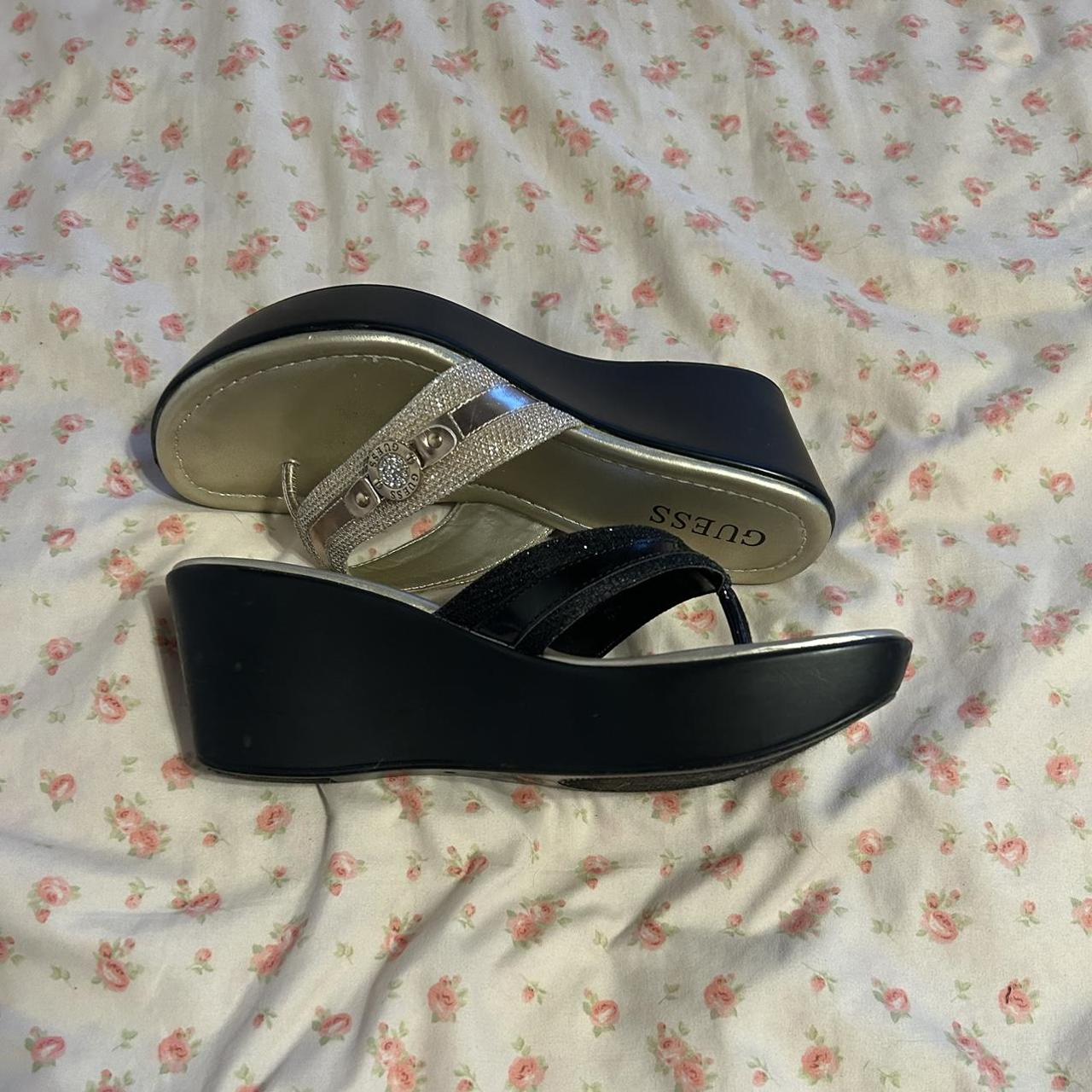 guess women's platform shoes