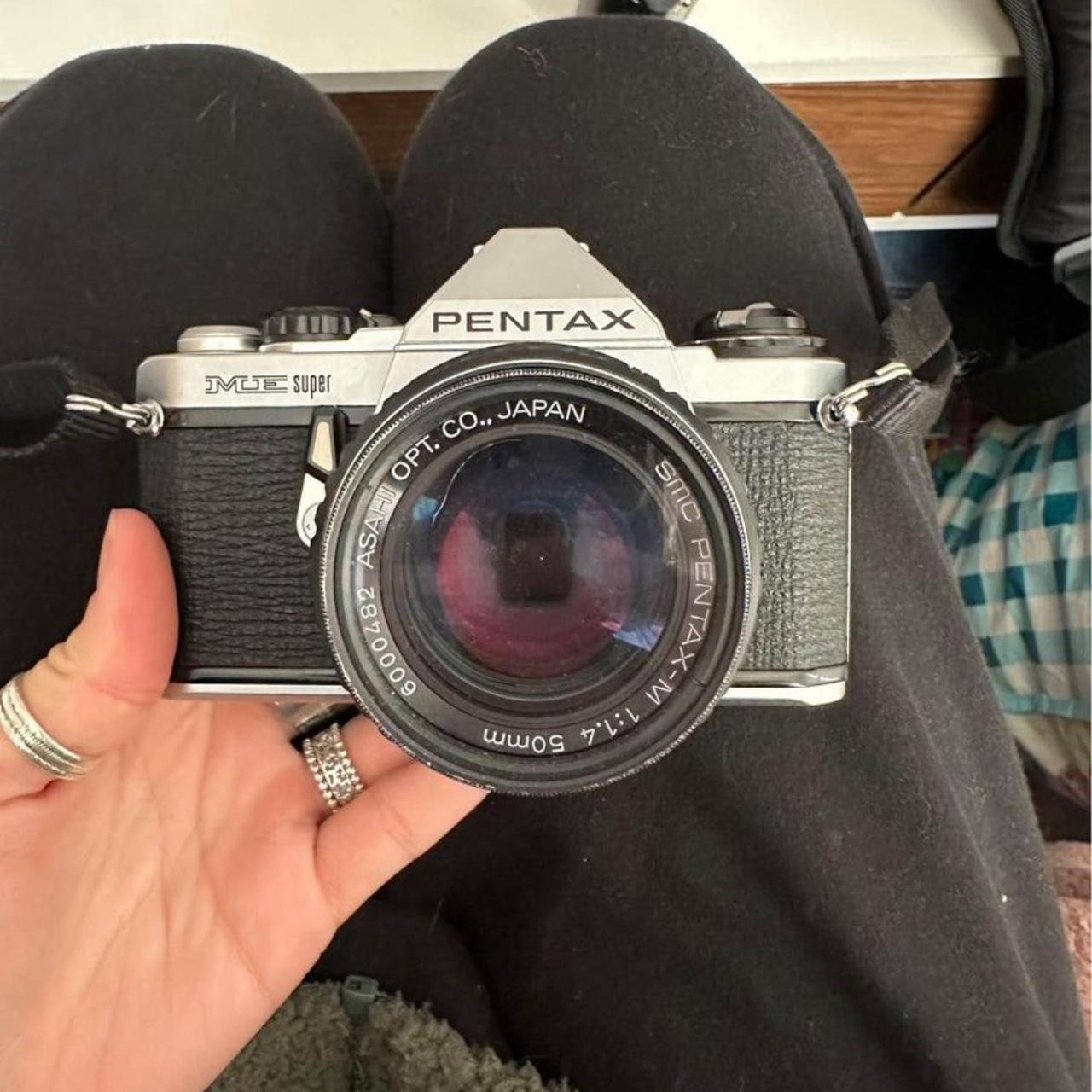pentax ME super film camera. comes with an extra... Depop