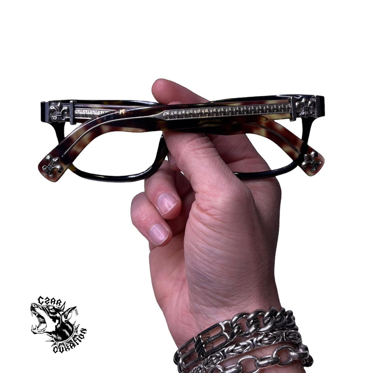 Chrome Hearts Splat-A clear frames , such a crazy...