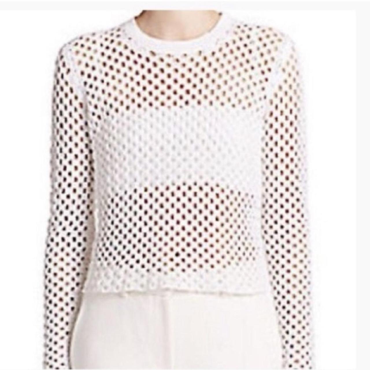 Theory polka dot outlet sweater