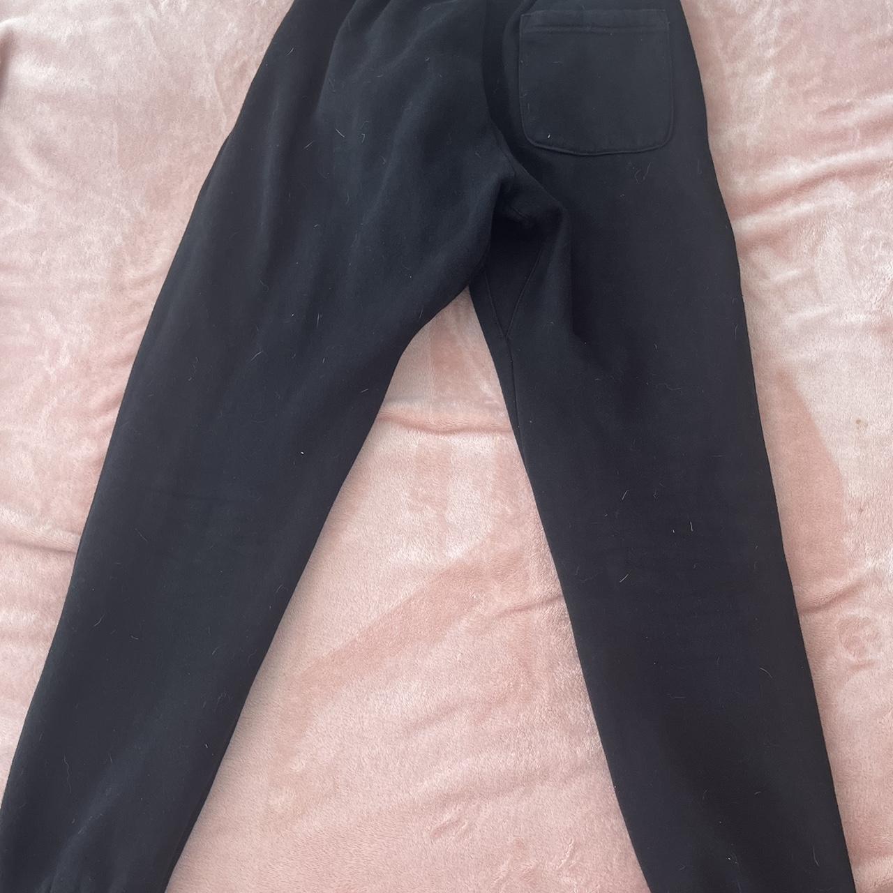 Essentials fear of god black joggers Size M (bare... - Depop