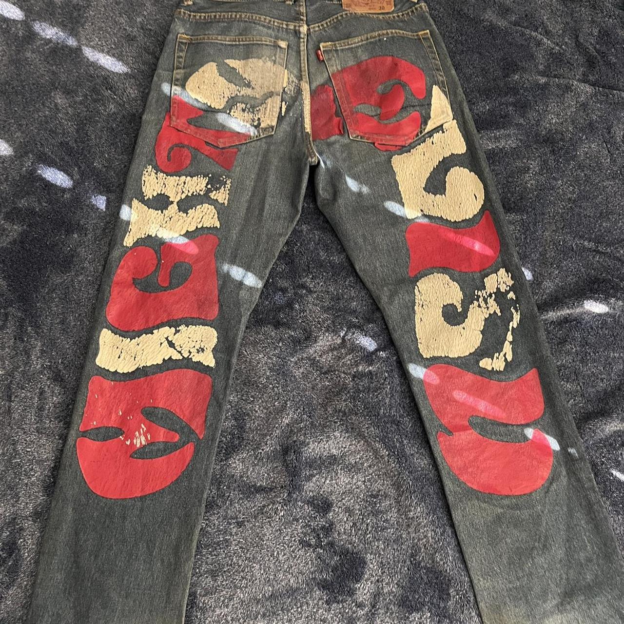 early s evisu jeans good condition but   Depop