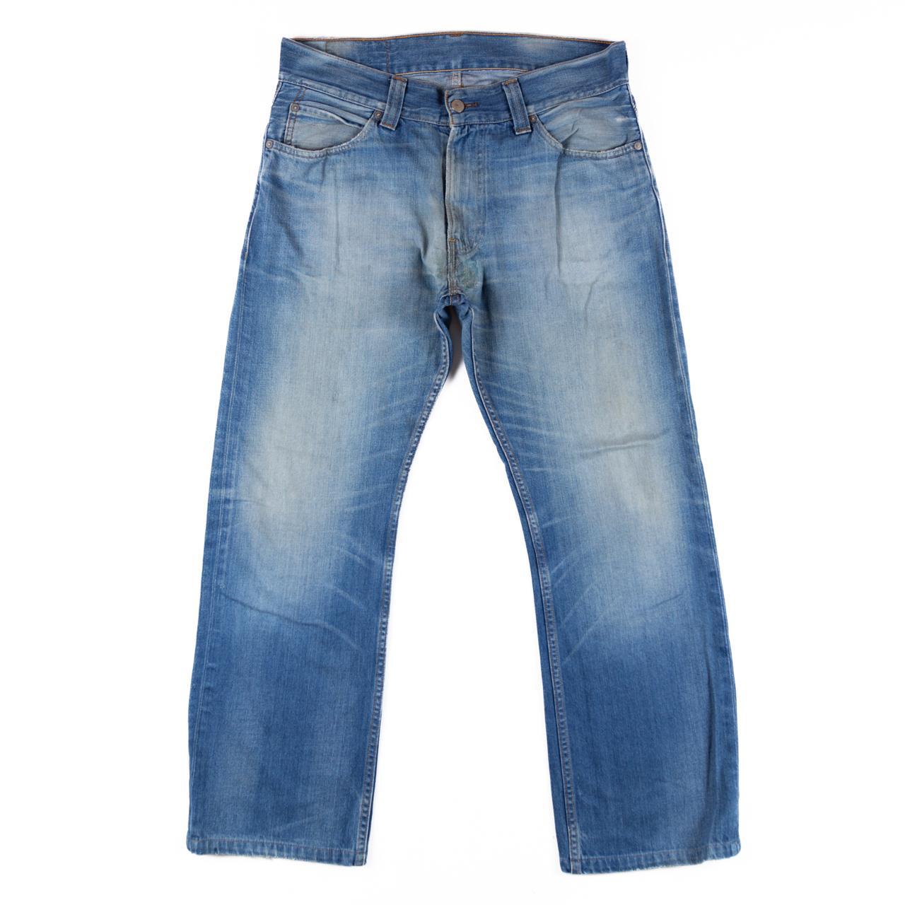Levi’s 506 Blue Denim Jeans Mens 34W” 28L” Straight... - Depop