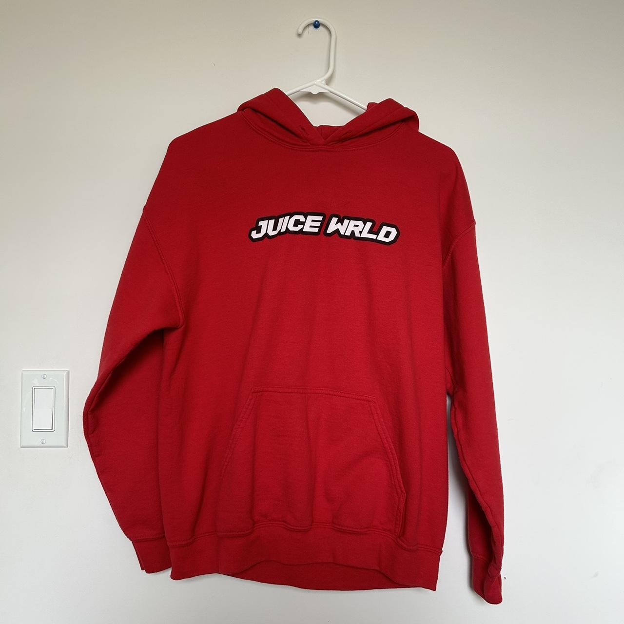 Juice wrld red on sale hoodie