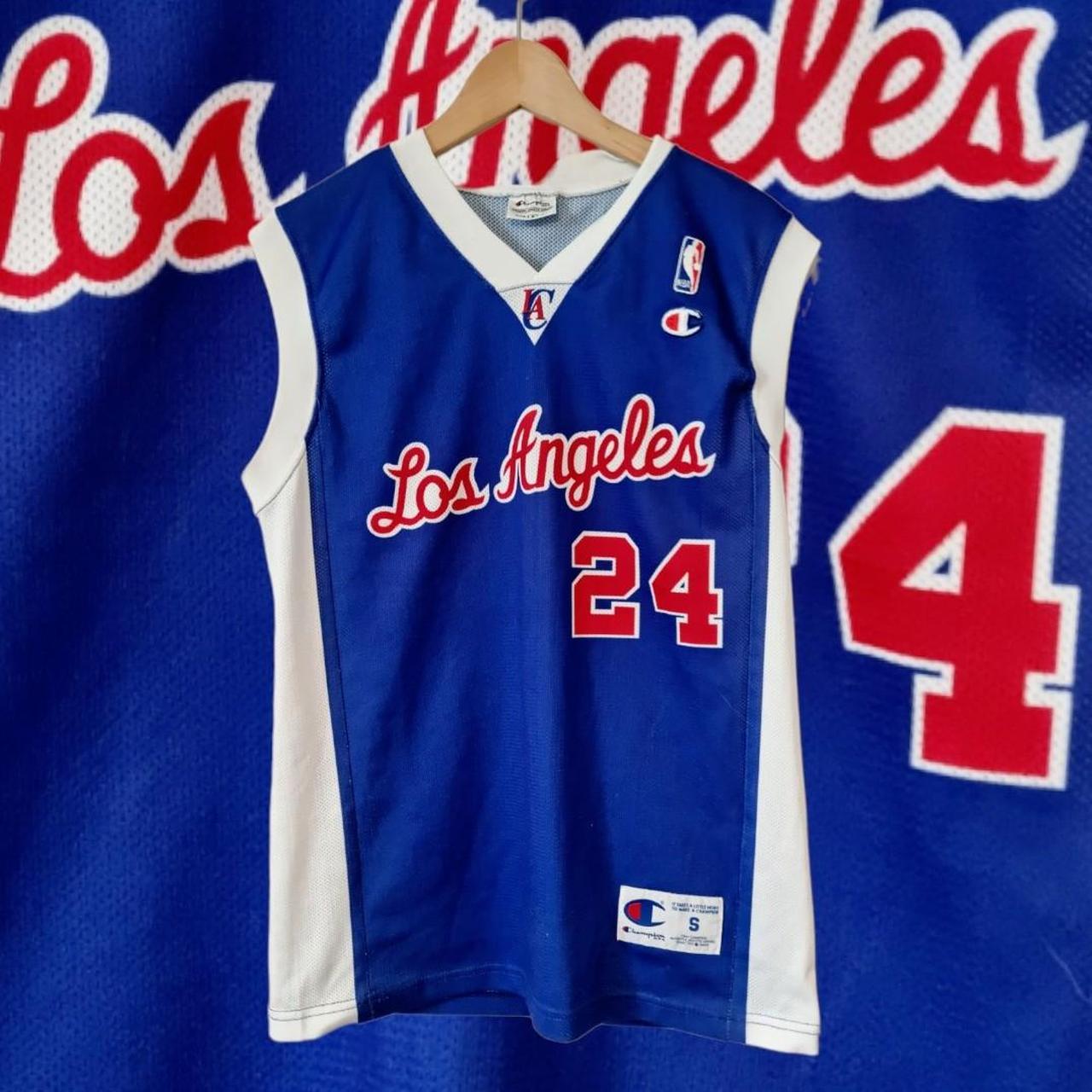 ⚡ Vintage Miller LA Clippers Champion NBA Depop