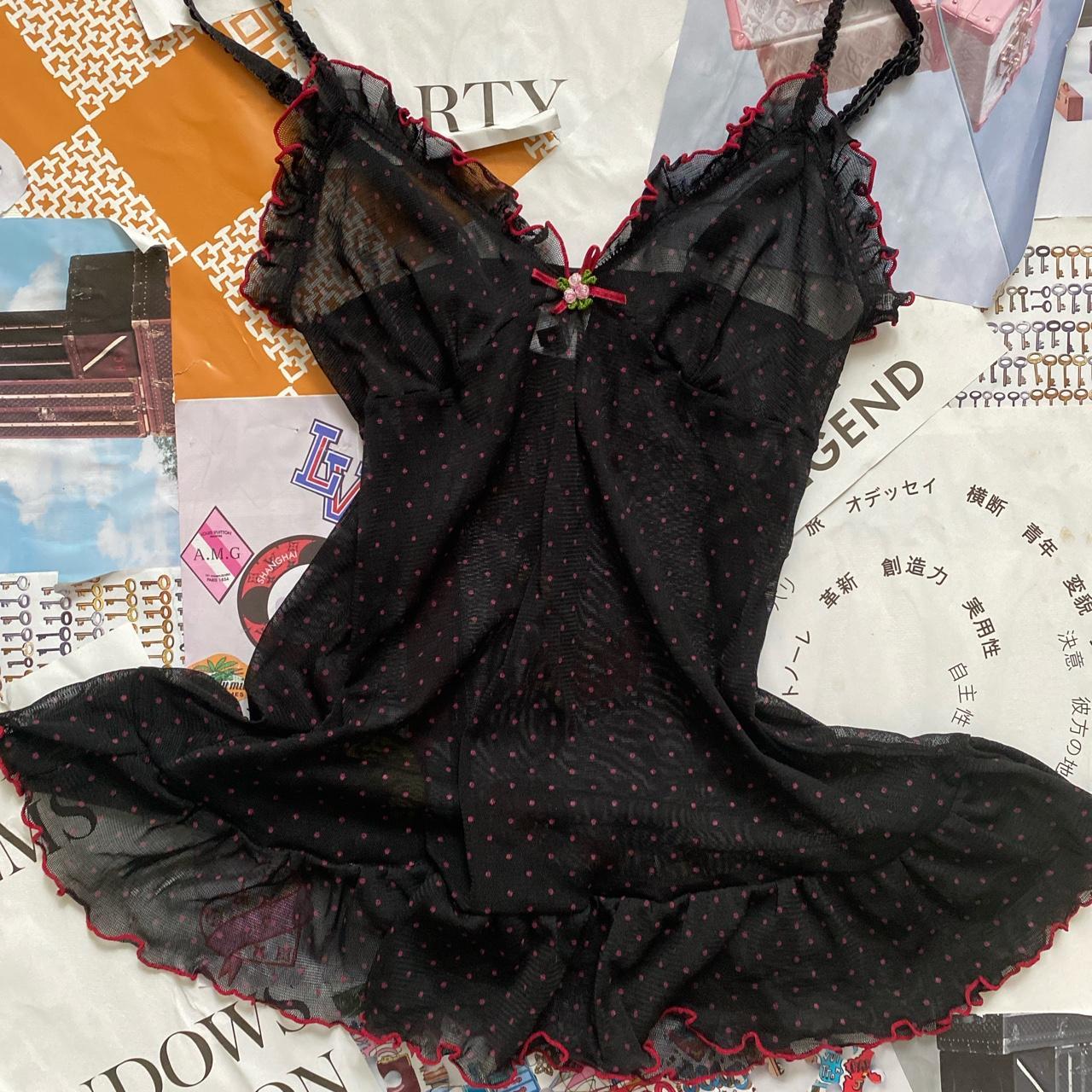 Rampage Women's Black and Red Vestundershirts Depop