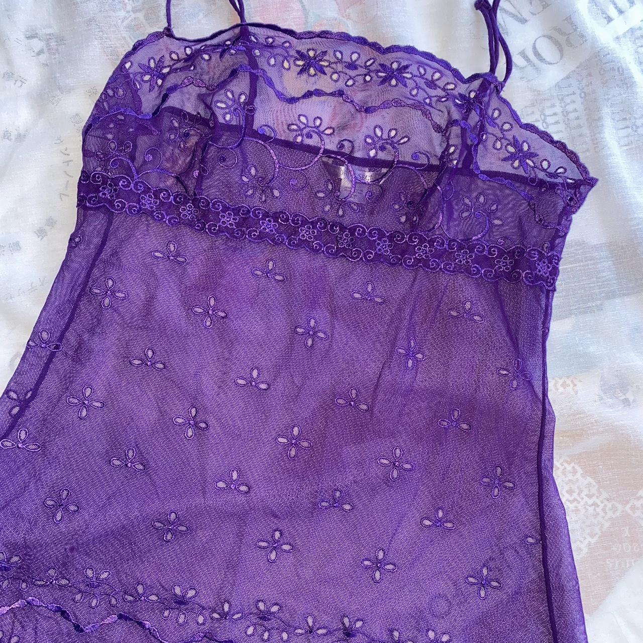 Victorias Secret Womens Purple Dress Depop 6963