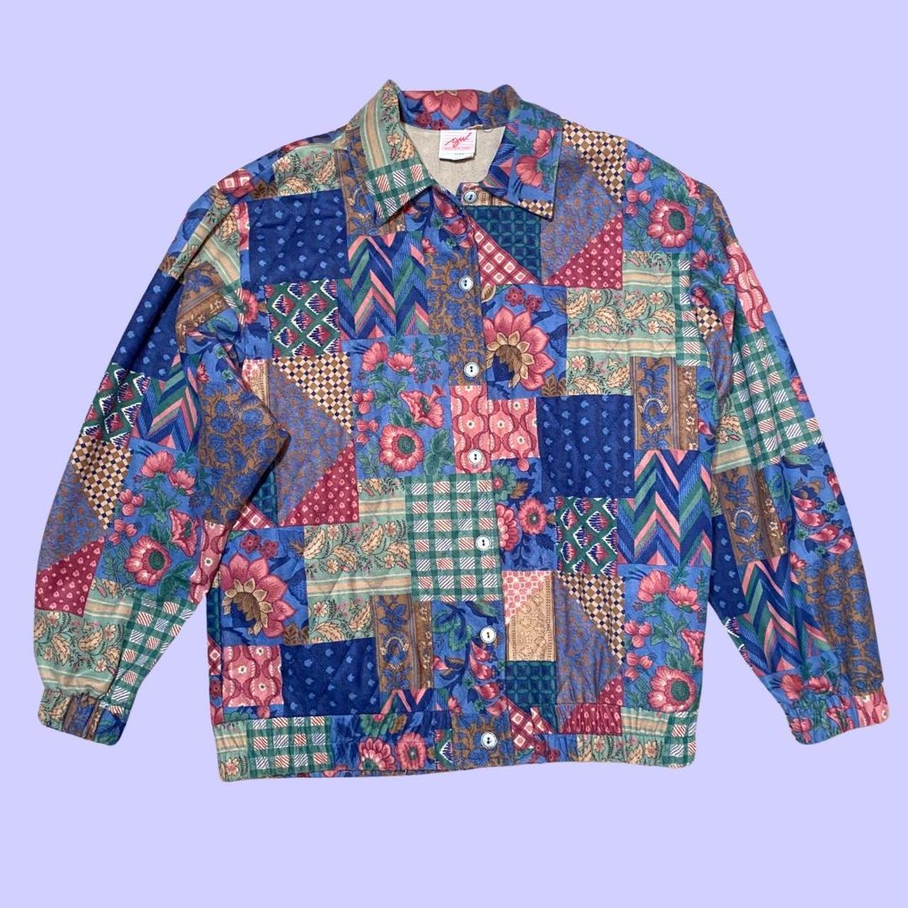 Graff Women's Lightweight Jacket - Multi/Blue - S… - image 1