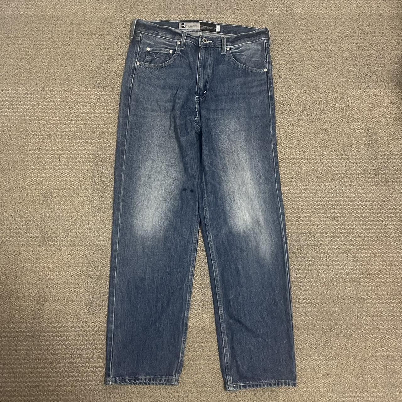 Blue Levi’s Silvertabs loose fit Size- W33 L32 Fit... - Depop