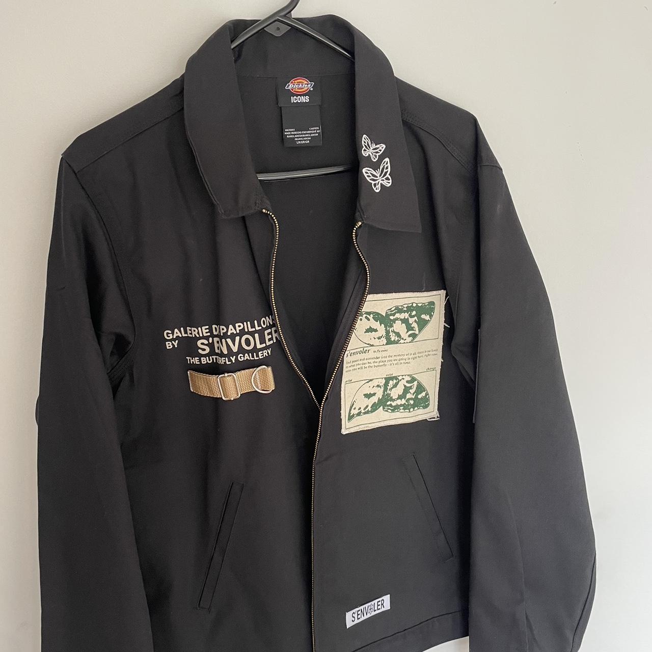 ラッピング無料】 Dickies × Diaspora Hunting Black Jacket ブルゾン