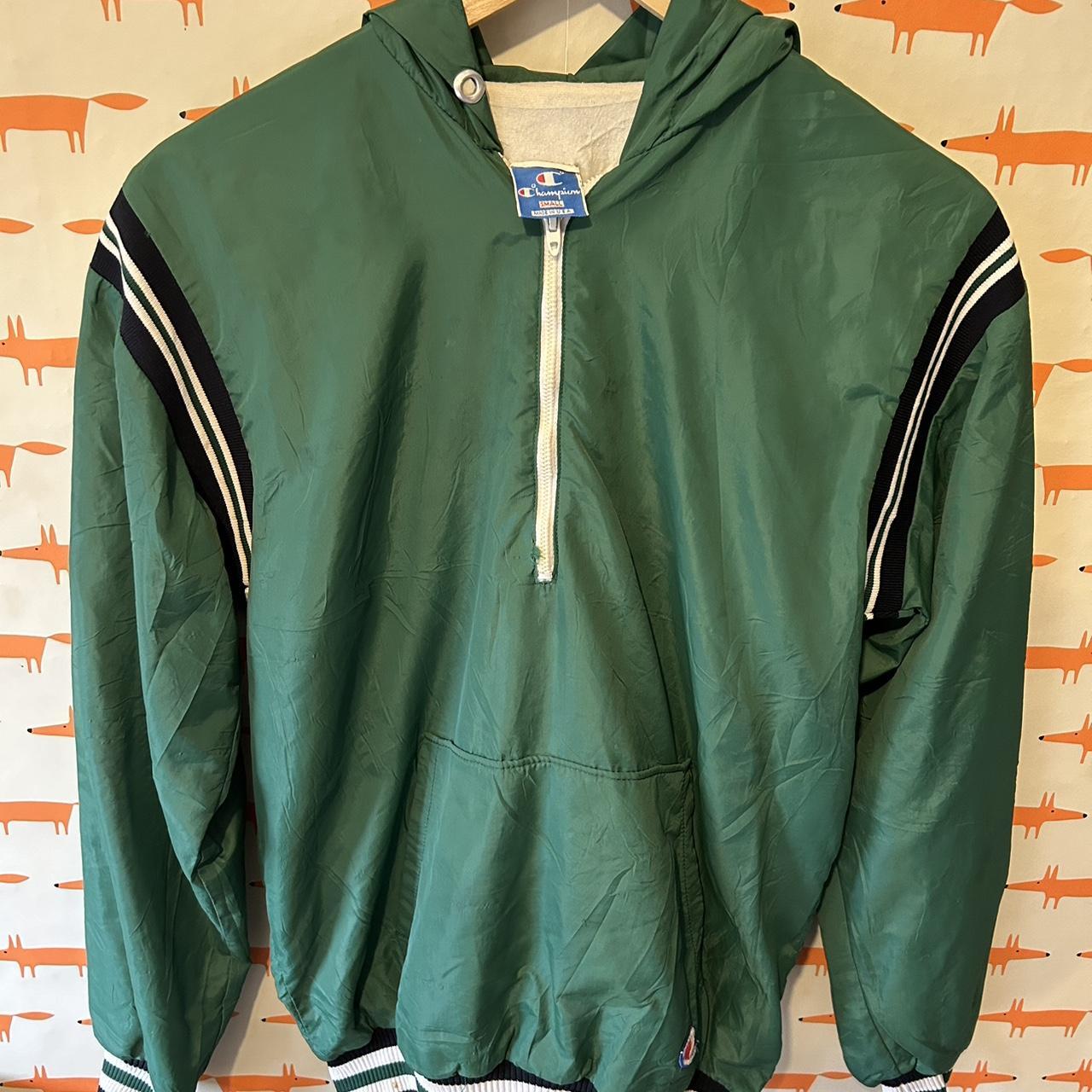 Green champion windbreaker hotsell