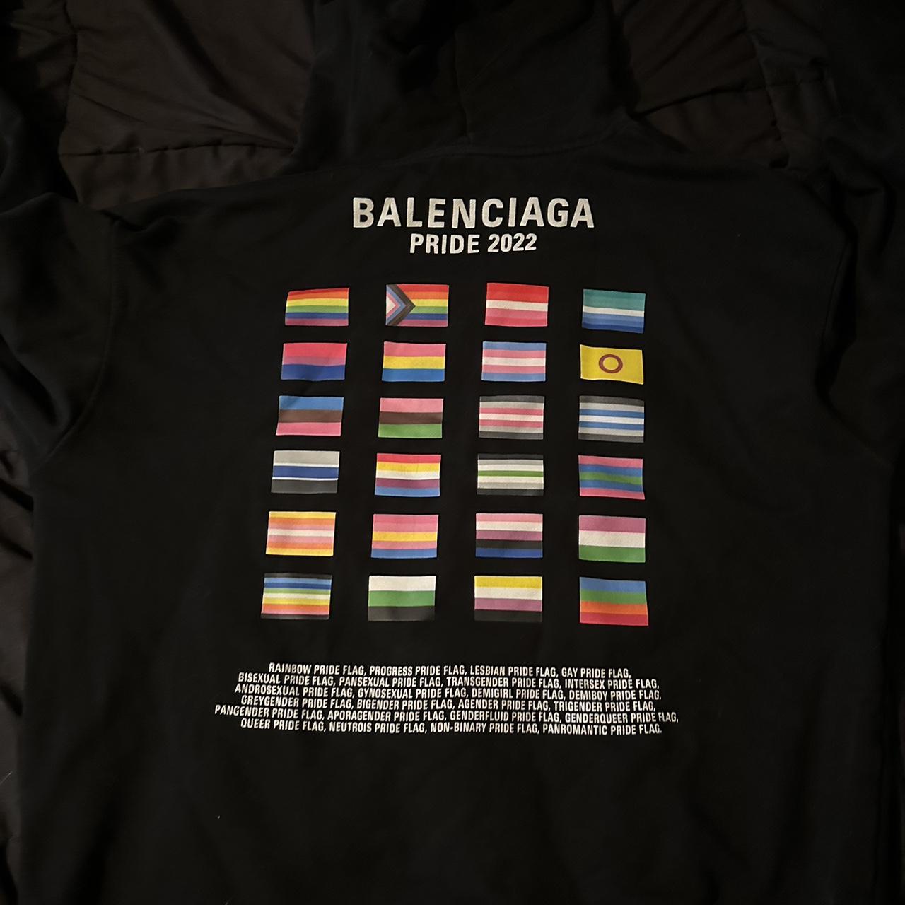 Balenciaga clearance pride shirt