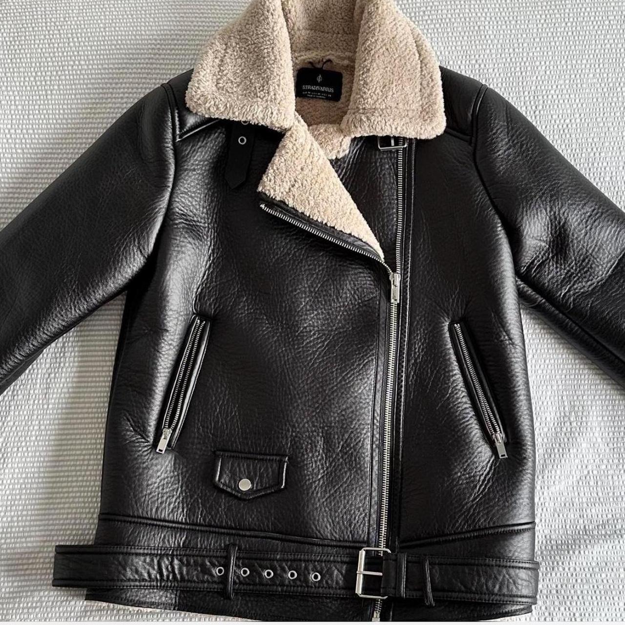 Stradivarius Aviator Biker Jacket, Stradivarius