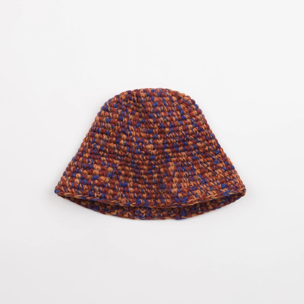 The Melange Yarn Knit Bucket Hat is a must-have for... - Depop