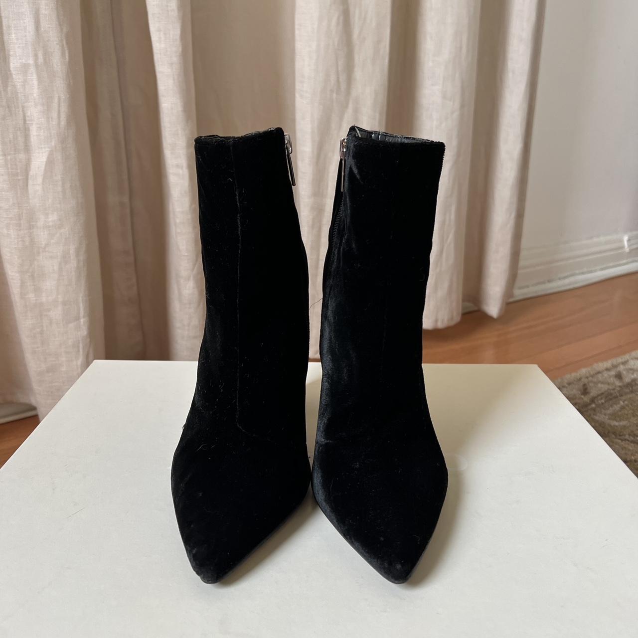 Marc fisher clearance velvet boots