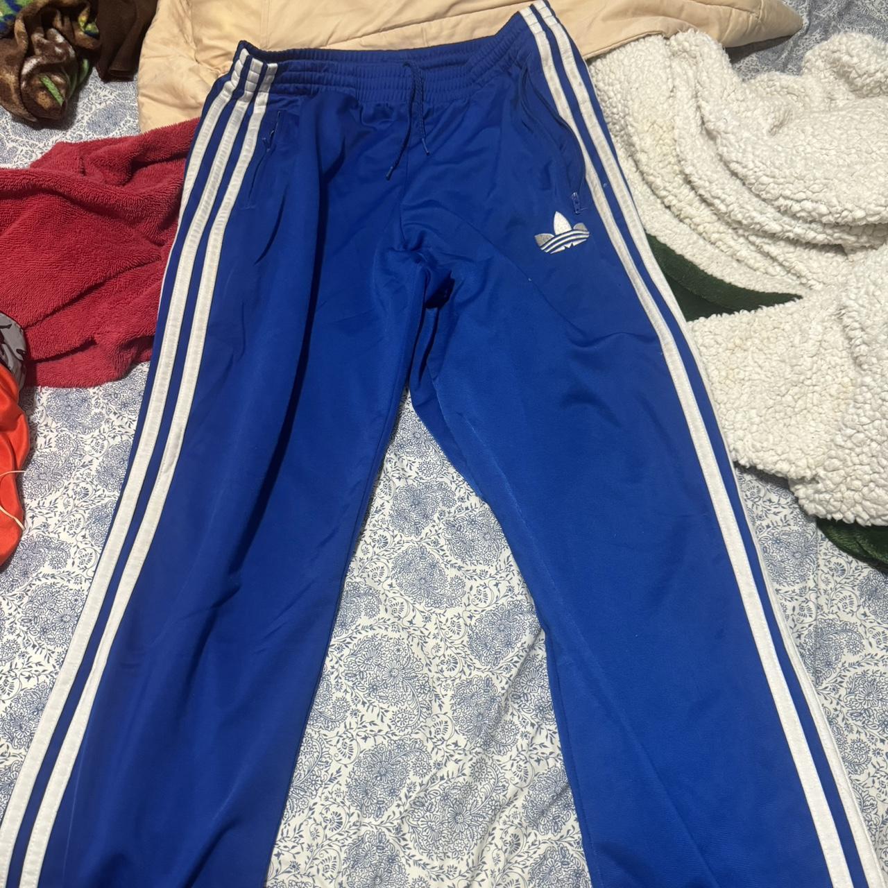 Adidas pants royal blue online